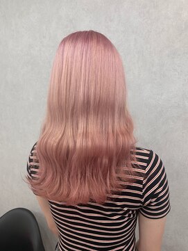 アン ブリーチ 大宮駅東口店(UN BLEACH) ペールピンクベージュ