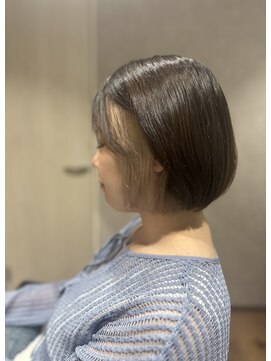 ビスイル 秋葉原店(Vis ill) ブリーチ/インナーカラー/ダブルカラー/ミルクティー/ボブ