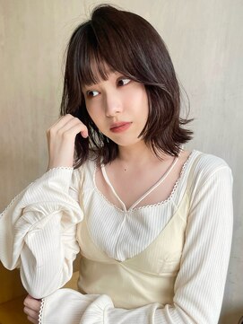 ソピ バイ インビテーション(sopi by invitation) ミディアムレイヤー/くびれボブ/顔まわりカット