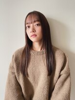 シーム 天神大名店(SEAM)&nbsp;ストレート　Recommended for  20s to 30s.