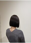 切りっぱなしボブ