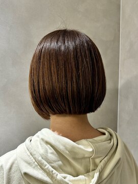 リアンヘアー(Lian hair) 【Lian hair】シンプルミニボブ　~西新/藤崎~