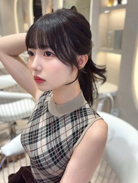 ロンド リリー 銀座(Lond Lily) ◆ 大人ガーリー/似合わせカット/ミディアムレイヤーカット/銀座