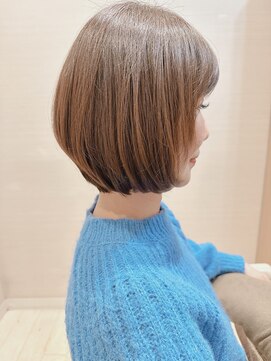 コーエン(cowen) 大人ショート似合わせイメチェン美髪グレージュミニボブ30代