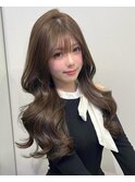 《Kaho》ダブルカラーで作るhazel beige♪