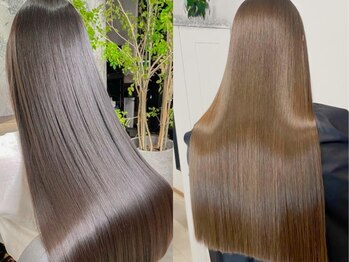 ノエル(hair design Noel)の写真/髪の芯から補修し、柔らかな質感へ[ブリーチなしダブルカラー/顔まわりカット/Men’s/レイヤーカット]