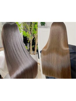 髪の芯から補修し、柔らかな質感へ[ブリーチなしダブルカラー/顔まわりカット/Men’s/レイヤーカット]