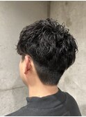 スッキリ刈り上げメンズパーマ