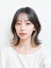 【オシャレにチラ見せ♪】イヤリングカラー&フルカラー+カット　￥9,900