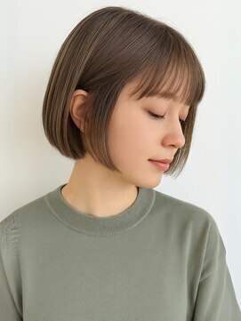 ルシード スタイル サーヴ(LUCIDO STYLE SERVE) 大人ショートボブ大人前髪重めショートボブ外国人風ボブ