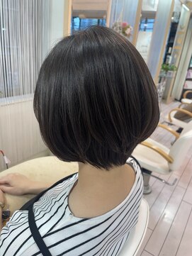 アスター 越谷レイクタウン(aster) ふんわりショートボブ