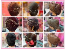 ハナココ 水戸店(hana Coco)の雰囲気（艶つや和髪★大人ヘアセットお祭りヘアセットといえばハナココ！）