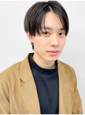 大人カッコイイ春メンズソフトツーブロックビジネス清潔感