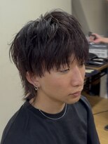 理容 うめむら&nbsp;マレットヘアー/メンズパーマ/マッシュ/眉毛//ウルフ/床屋