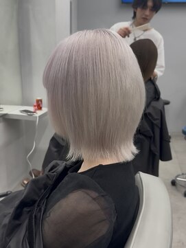 ポプルス(popls) ウルフカット/ボブウルフ/ホワイトカラー/ショートウルフ