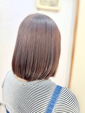 ビューティー サロン カワチ 中庄団地本店(Beauty Salon KAWACHI) ピンクブラウン