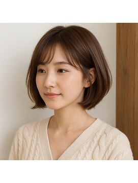 スープレックス ヘアーデザイン(SOUPREX HAIR DESIGN) ナチュラル内巻きボブ 20代 30代 40代 50代 60代 髪質改善