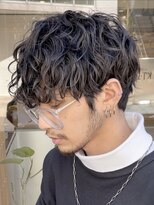 フィフス 大分(fifth)&nbsp;大分メンズツーブロック刈り上げマッシュスパイラルパーマ10代