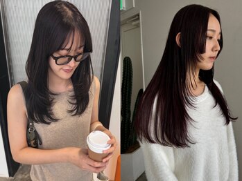 エイチ ウルフカット 大阪梅田(811)の写真/あなたらしい“自分らしさ”を表現する顔周りのデザインをご提案◇再現性の高いカットでお手入れも簡単に♪