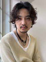 ヒューマン トシマエン 練馬 豊島園(HUMAN)&nbsp;フェザーパーマメンズパーマメンズショートカット