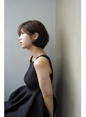 伸ばしかけショート／丸みショート／丸みショートボブ◯