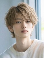 イチパーセント 横浜(1%)&nbsp;MEN’S HAIR/サーフカール/刈り上げセンターパート/横浜