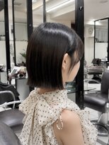 クラン 横浜(Clanc) コンパクトぱっつんボブ