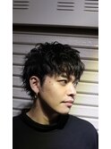 メンズスパイキーパーマ