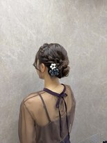ヘアビジュー(hair bijou) ふわふわシニヨン
