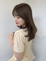 ノイ 銀座(noi) 顔周りレイヤーカットべージュカラーくびれレイヤーカット