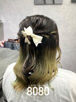 はればれ 横浜東口店(8080)&nbsp;ねじりハーフアップ