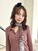 ユニオン(Union)&nbsp;ブラウンカラー×柔らかパーマ