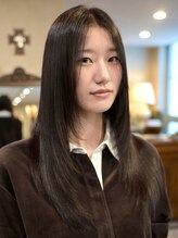 アーカイブ(Archive) ダークブラウン×顔まわりロングレイヤー