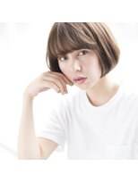 ヘアーアンドメイク シーク 八王子(HAIR&MAKE SeeK) パツっとシンプルボブ