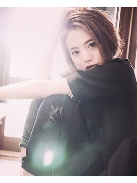 クレア 新板橋店(CREA) ベージュカラーショートボブ