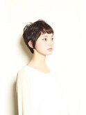 &ヘアー/ふんわりカワイイショートヘアー