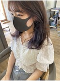 #インナーカラー #ペールラベンダー #ラベンダーグレージュ