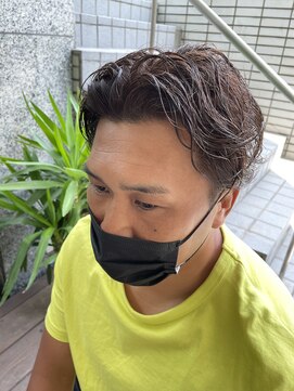 ダブル(W) 【hair salon W】センターパートヘア