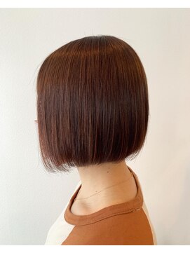 リフ(RIFF) オレンジカラーのミニボブ