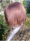 ba97_透明感ニュアンスカラーダスティーピンクグレーベージュ