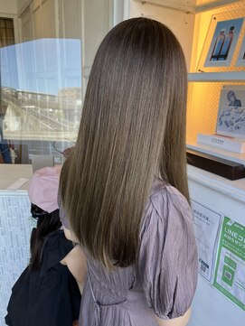 グランジ 北山田店(GLUNGE) 【樋浦】透明感たっぷりグレーベージュ