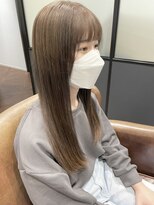 ミラレスカ 栄(MIRA RESCA)&nbsp;艶髪ロング×ハイトーンベージュカラー