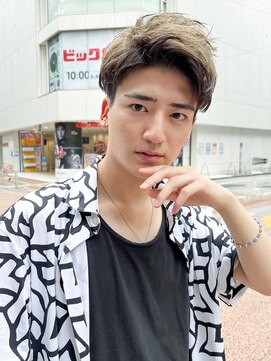 アイティーバイアルバム 松戸店(IT by ALBUM) リバースアップショート_束感ショートツーブロックマッシュ_9244