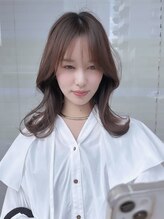 センカンドハウス(hair studio 2nd House)&nbsp;韓国風顔まわりカット