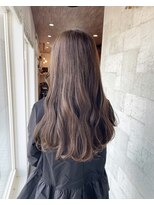 ミルヘアデザイン(mil hair design) ベージュカラー