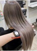 《アンククロスクロス岩本》ミルクティーグレージュ