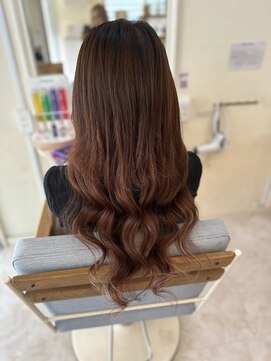 クラナ(clana) ブラウンカラーエクステ