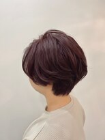ルーブル(Louvre) ピンクベージュ×ショート