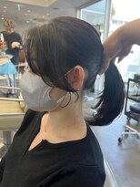 ディフィーノ 青山(DIFINO)&nbsp;【DIFINO 青山】結んでも可愛い♪顔まわりカット