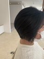 アグ ヘアー シア 岡谷店(Agu hair xia)&nbsp;ロングからショートに変身！癖もいい感じに活かせます